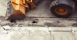 concrete pouring